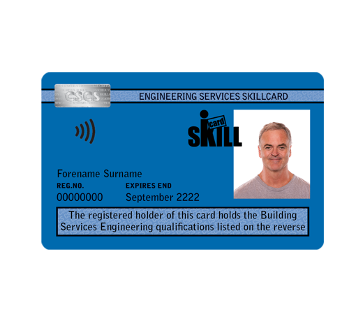 Industry Accreditation Blue SKILLcard