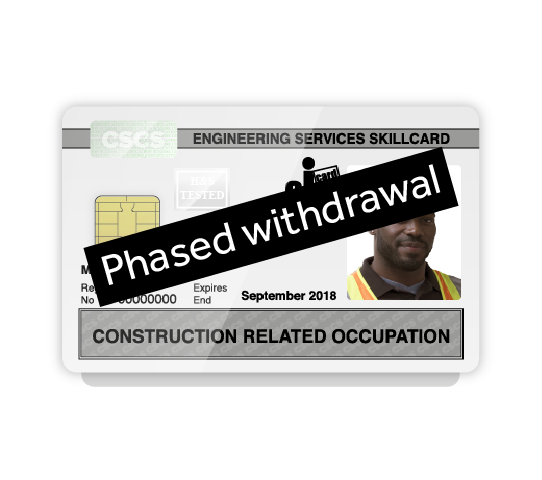 White – Construction Related Occupation (CRO)